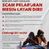 BERHATI-HATI SCAM PELABURAN LAYAN DIRI 